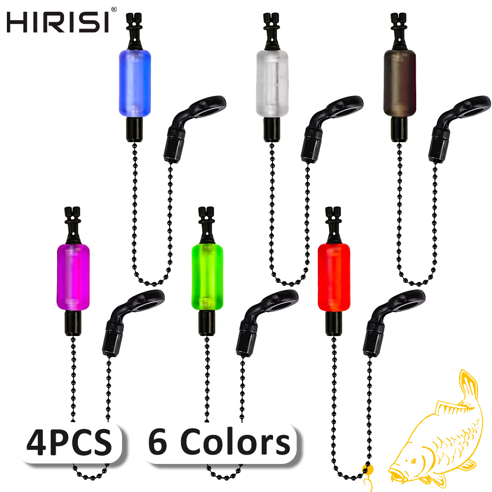 Fish Alarm - Hirisi 4pcs Fishing Swinger Bite Indicators