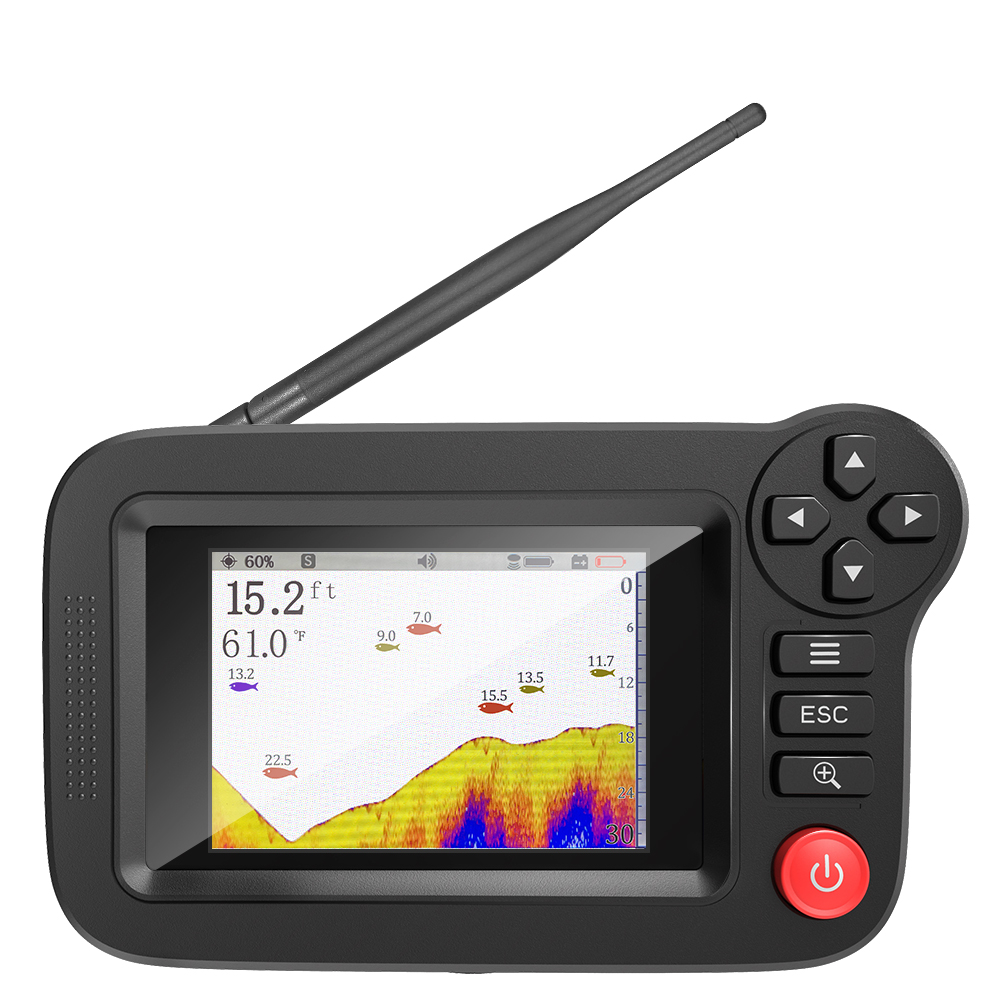 Smart Fish Finder - Portable F - Fish Finder Transducer review and price