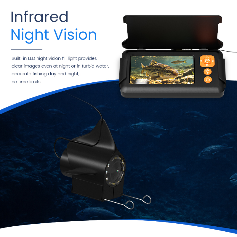 Fishing Camera 4.3’’ Screen 15 - Fishing Depth Finder review and price