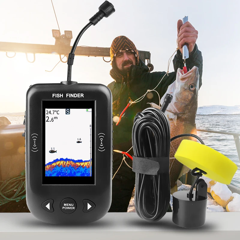 Erchang XF03 Fish Finders 45 D - Fish Finder Transducer review and price