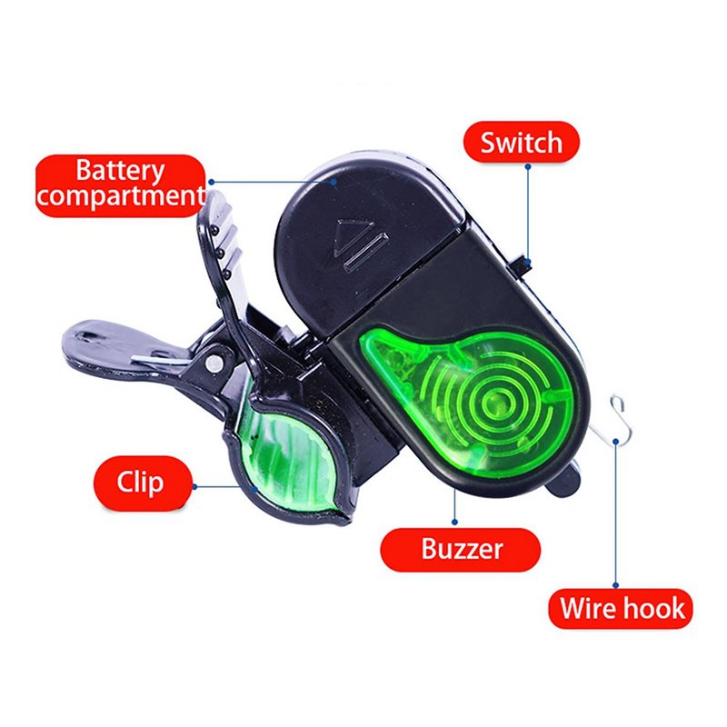 A06F-8PCS Fishing Bite Alarms  - Fish Alarm review and price