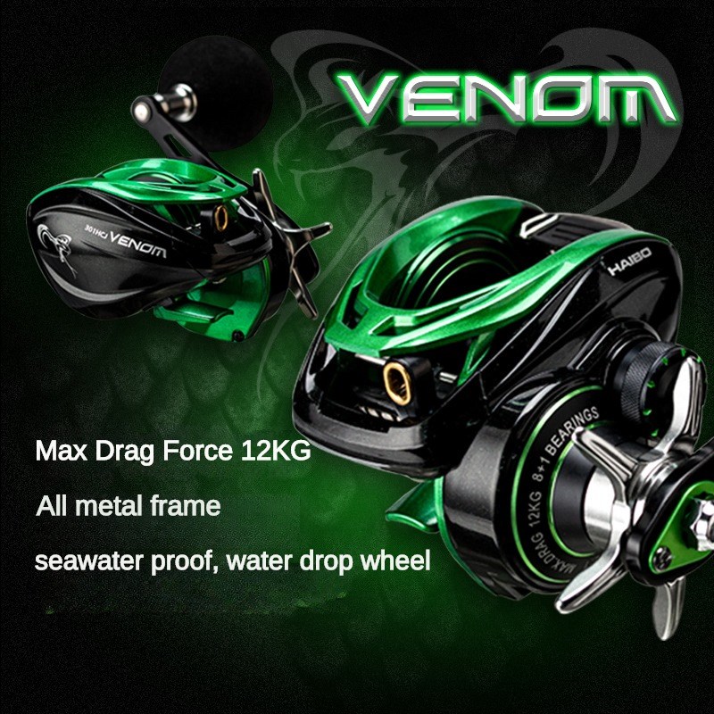 HAIBO VENOM Anti-saltwater Fis - Abu Garcia Reel Max review and price