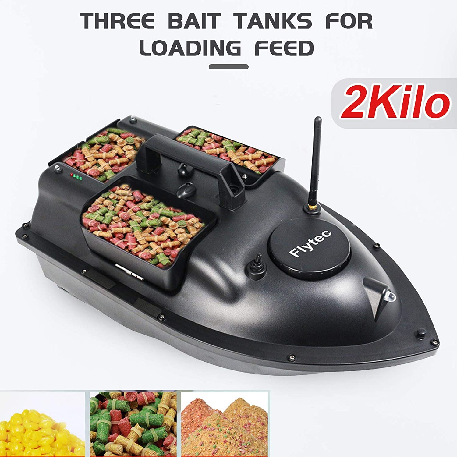 500M Wireless RC Bait Boat Hoo - Fish Finder Gps review and price